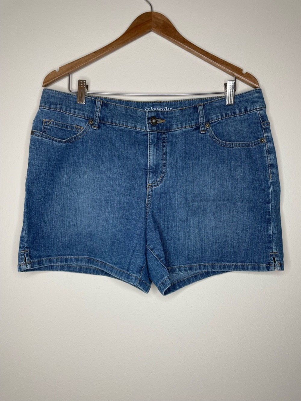 St. John's Bay Classic Blue Denim Jean Shorts